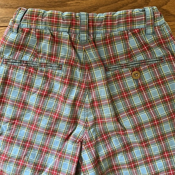🩳J Crew Crewcuts boys shorts size 7 blue plaid VGUC - Picture 6 of 9